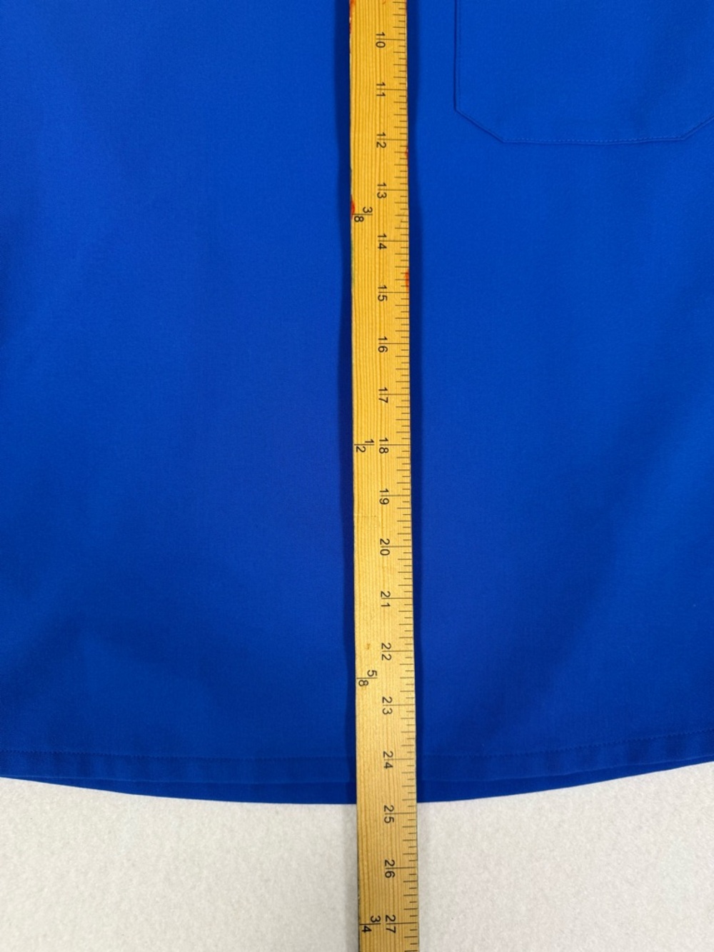 FIGS Women’s Catarina One Pocket Scrub Top Royal Blue Size Small - Picture 4 of 6
